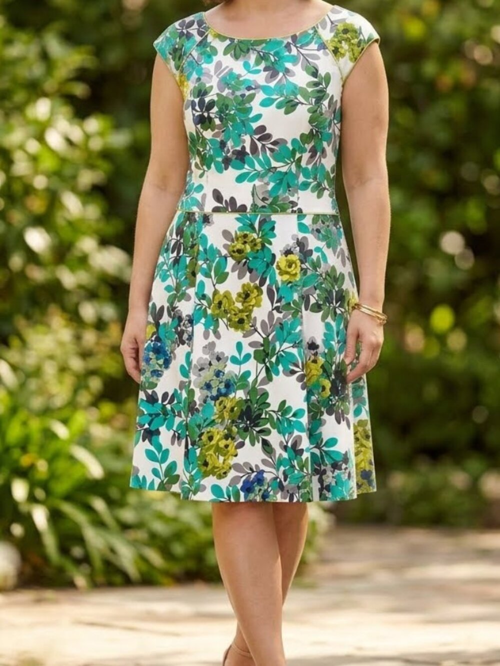 Vintage London Style Collection Floral‎ Size 14